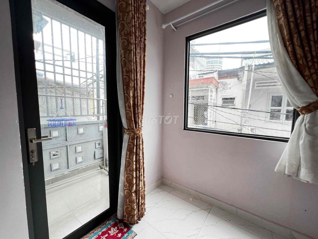Rent a house near town.