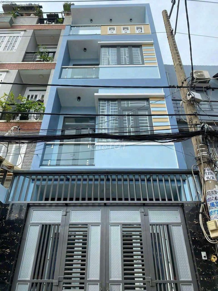 Rent an alley four bedrooms. Three toilets ready for Quang Trung-710 air conditioning.