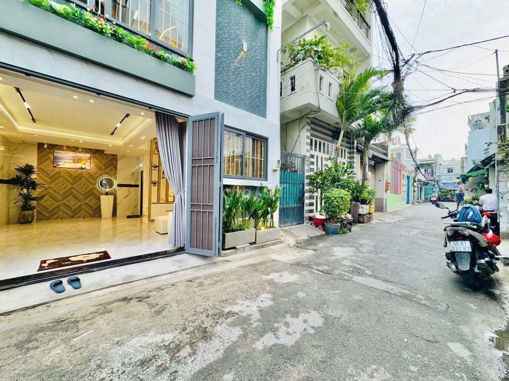 Rent the entire three-size super, four-room bedrooms, Full interior, Nguyễn Duy Cung-712 Gò Vấp