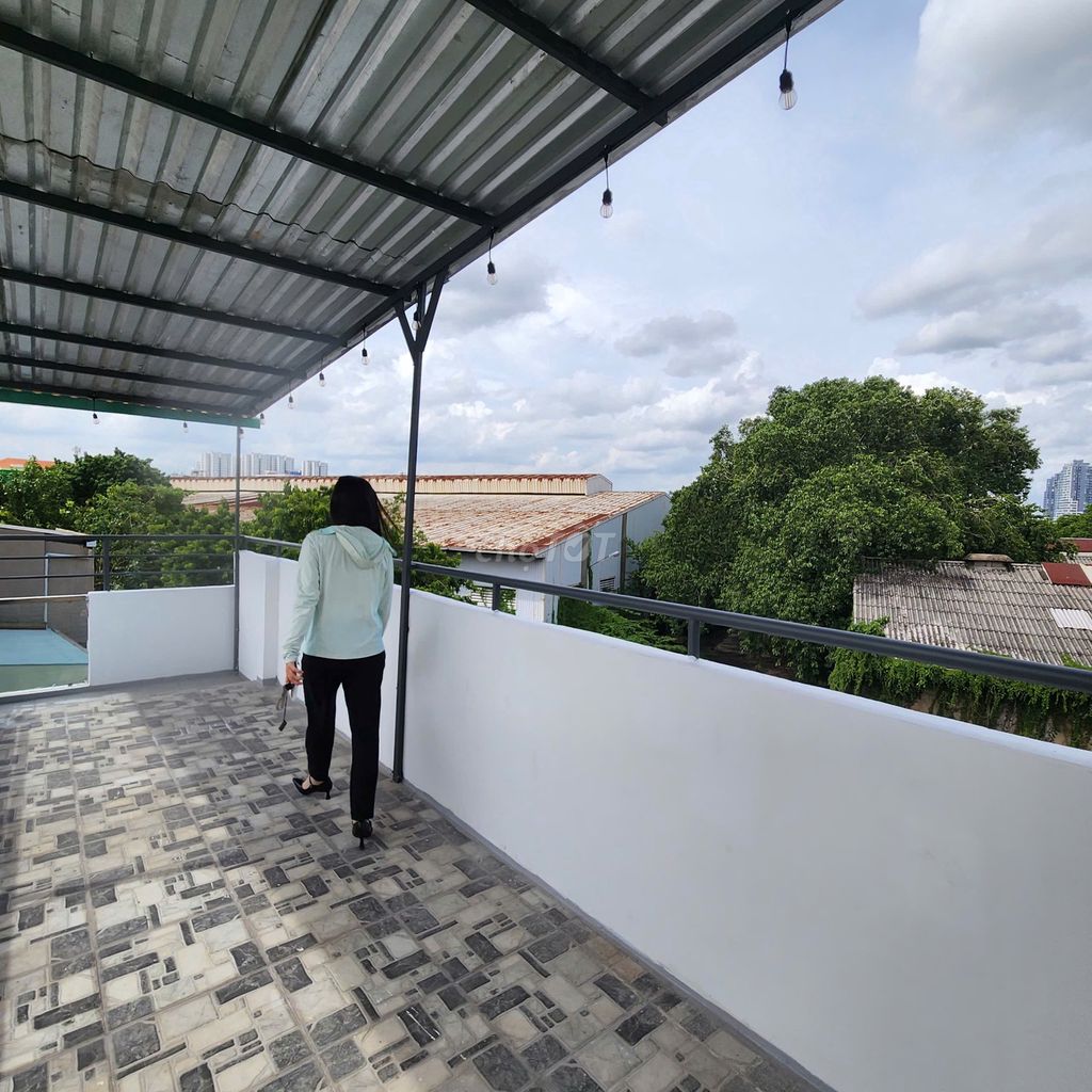 Rent for 691/Phạm Văn Chí, 717 7, District 6. 4 third floor bedroom 3 toilets - new house