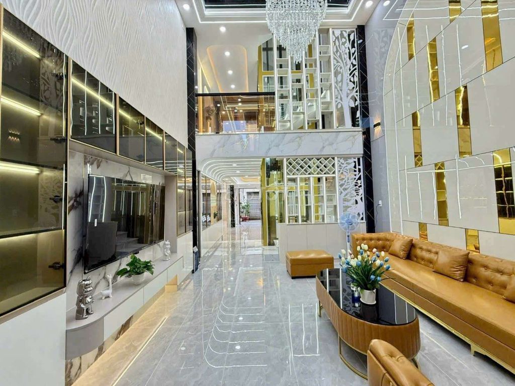 Rent phạm văn chiêu-714 Gò Vấp (4 x16 m) car alleyhouse 5 bedroom 6 toilets - 20 million a month