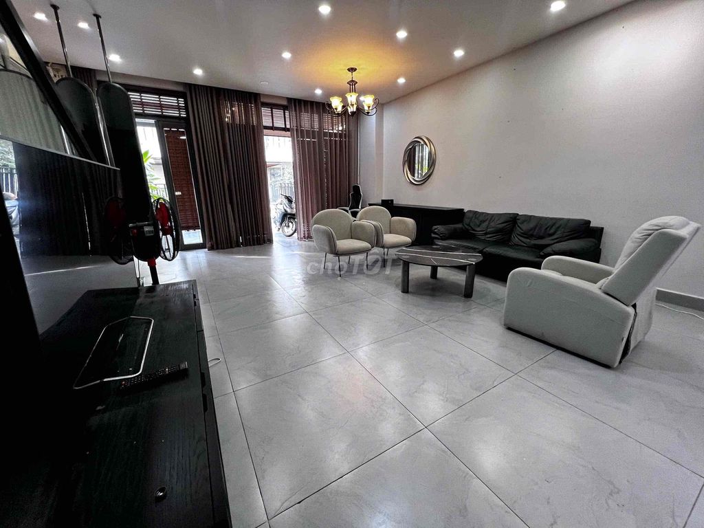 The house is full of furniture