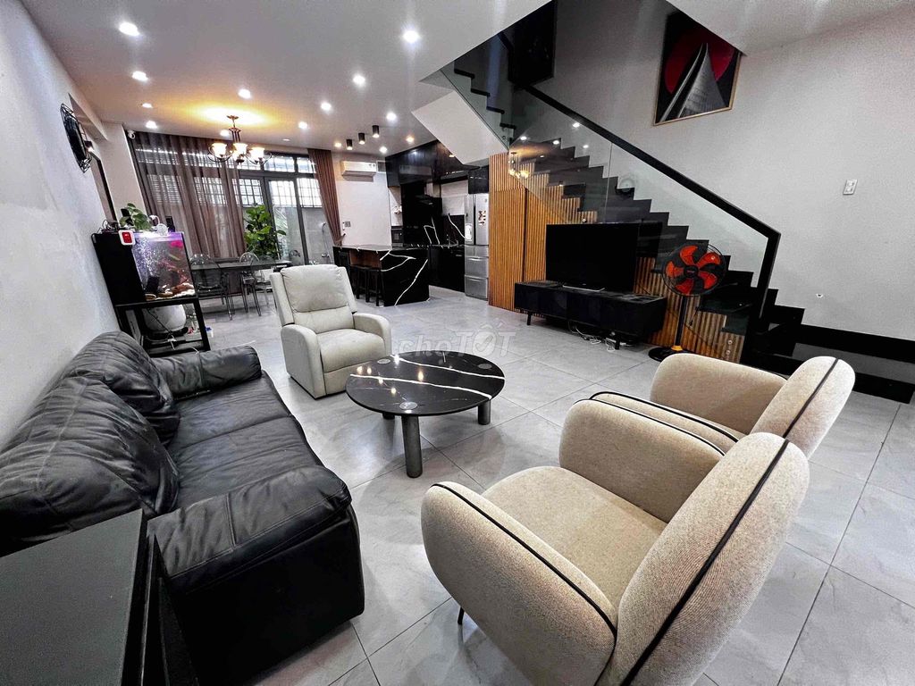 The house is full of furniture