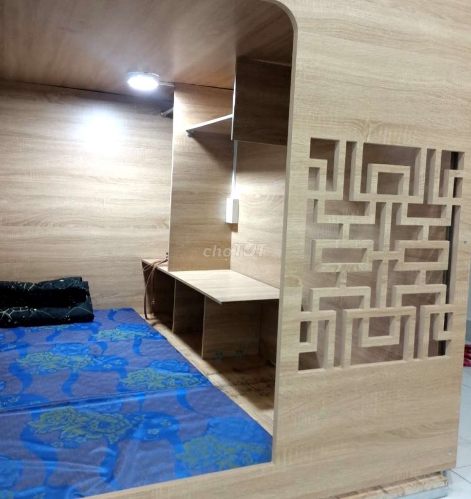 The dorm's sleepbox full of furniture 411 power borders,Q. Bình Thạnh