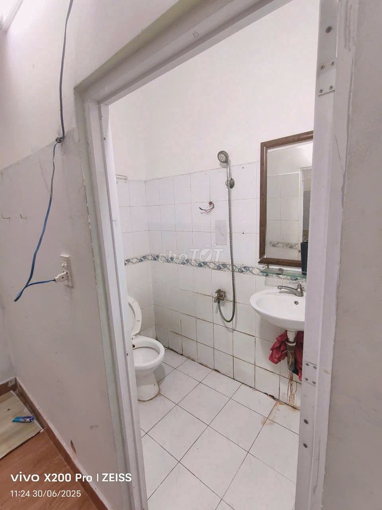 Private toilet empty room