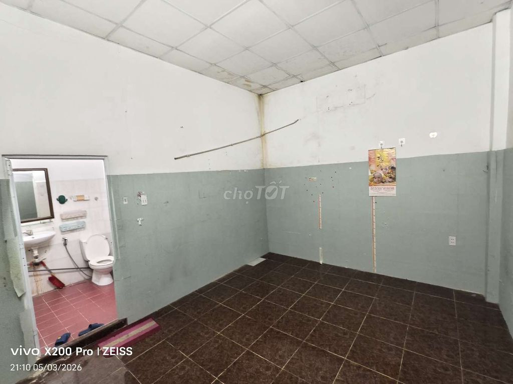Private toilet empty room