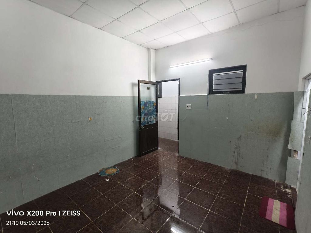 Private toilet empty room