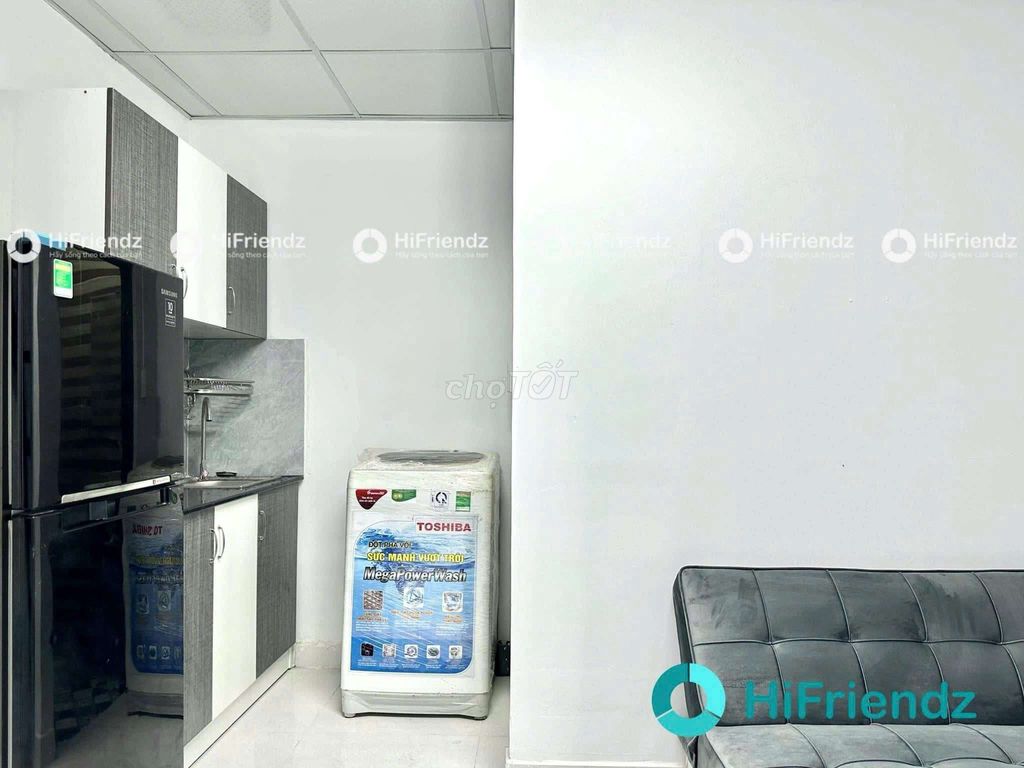 1 ground 1 floor 2 M has its own washing machine Nguyễn Thị Thập close to crecent mall