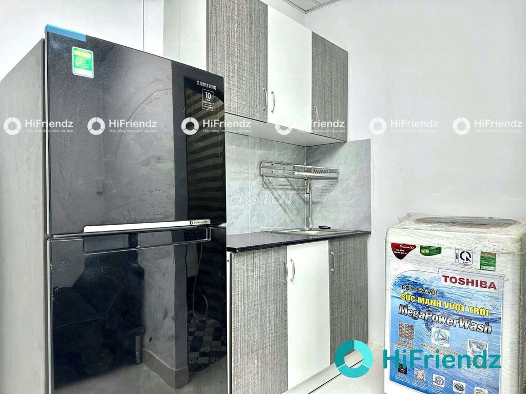 1 ground 1 floor 2 M has its own washing machine Nguyễn Thị Thập close to crecent mall