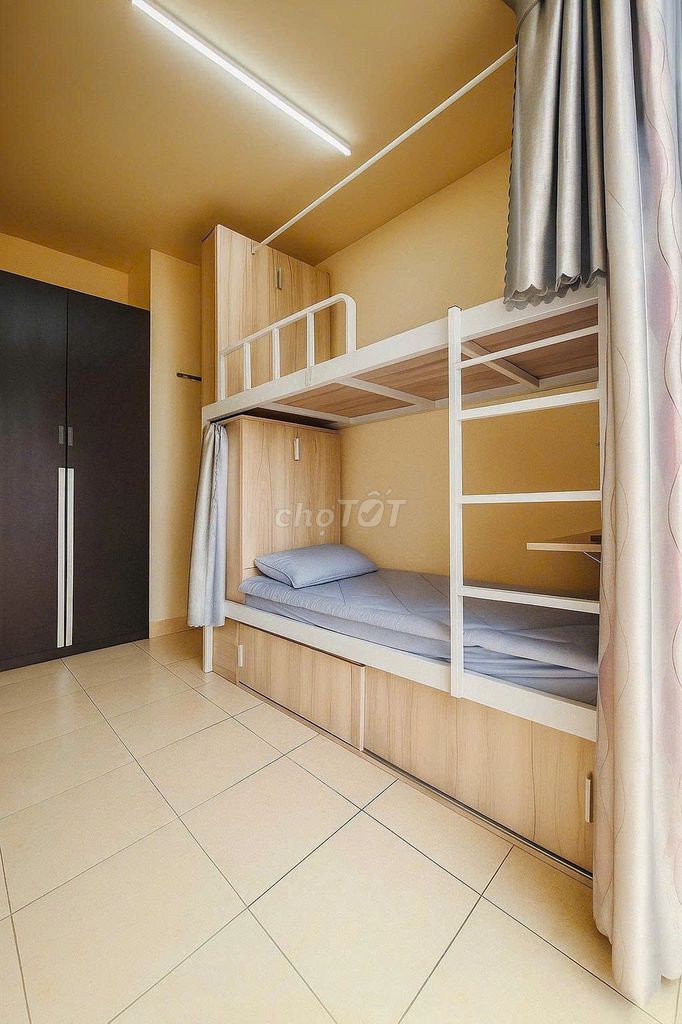 District dorms. Eight dollars from one million.