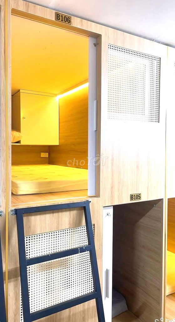 The Sleepbox Full interior dorm, Phan Văn Trị-Helman... Gò Vấp