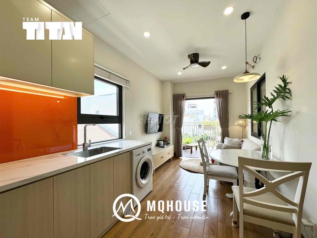 One balcony bedroom 50 meters high-level furniture downtown Bình Thạnh county 1.