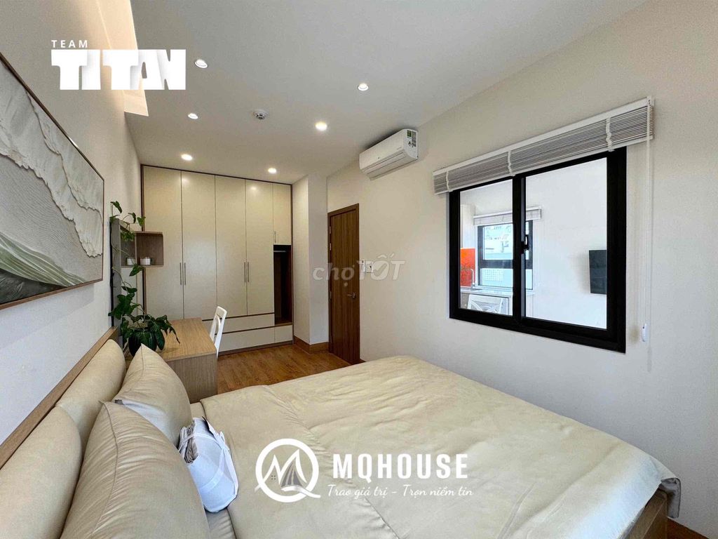One balcony bedroom 50 meters high-level furniture downtown Bình Thạnh county 1.