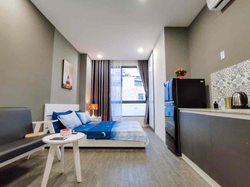 Rent a studio full comfort on the way to eating Bình Thạnh