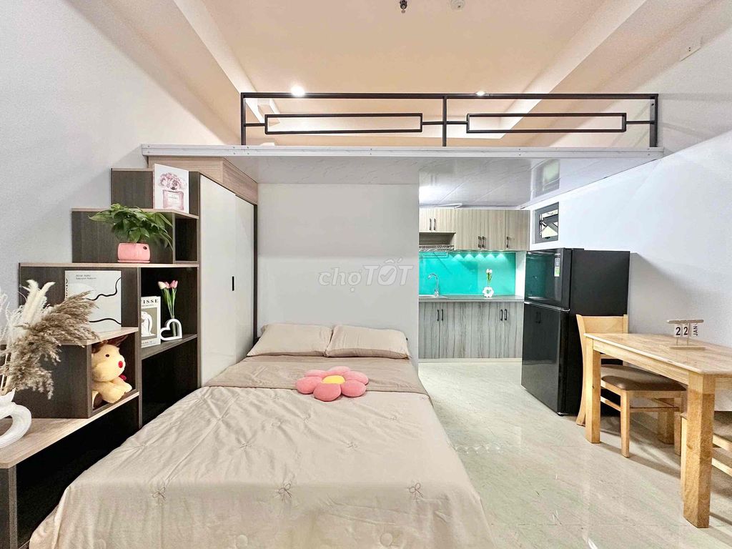 New bed 100% full of Quang Trung Gò Vấp interior