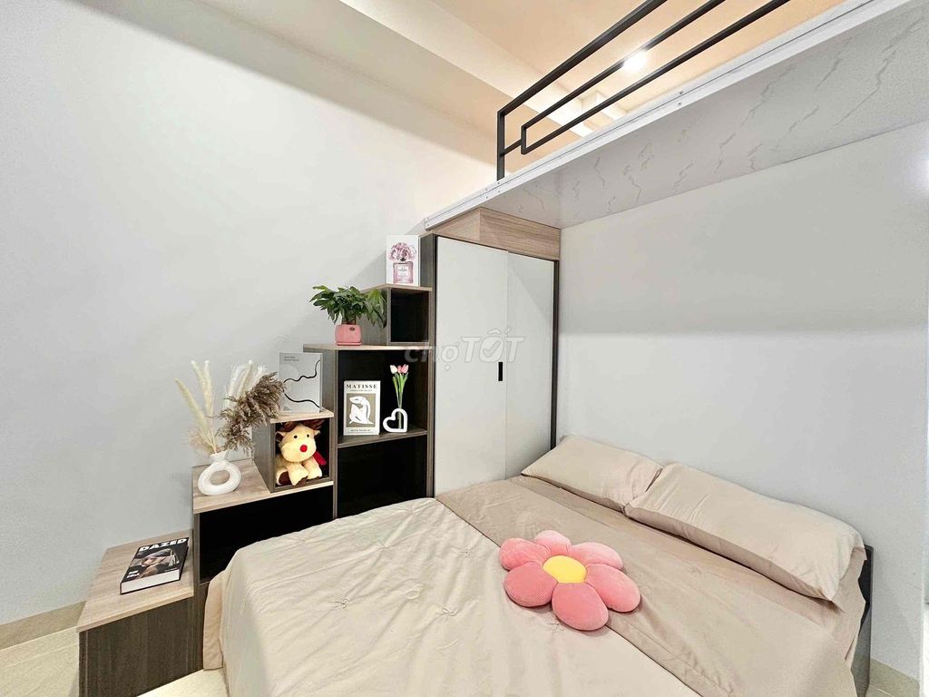 New bed 100% full of Quang Trung Gò Vấp interior