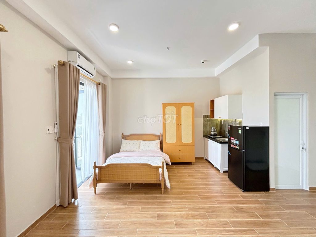 The new balcony room was built in the shower, the car was built into the house.