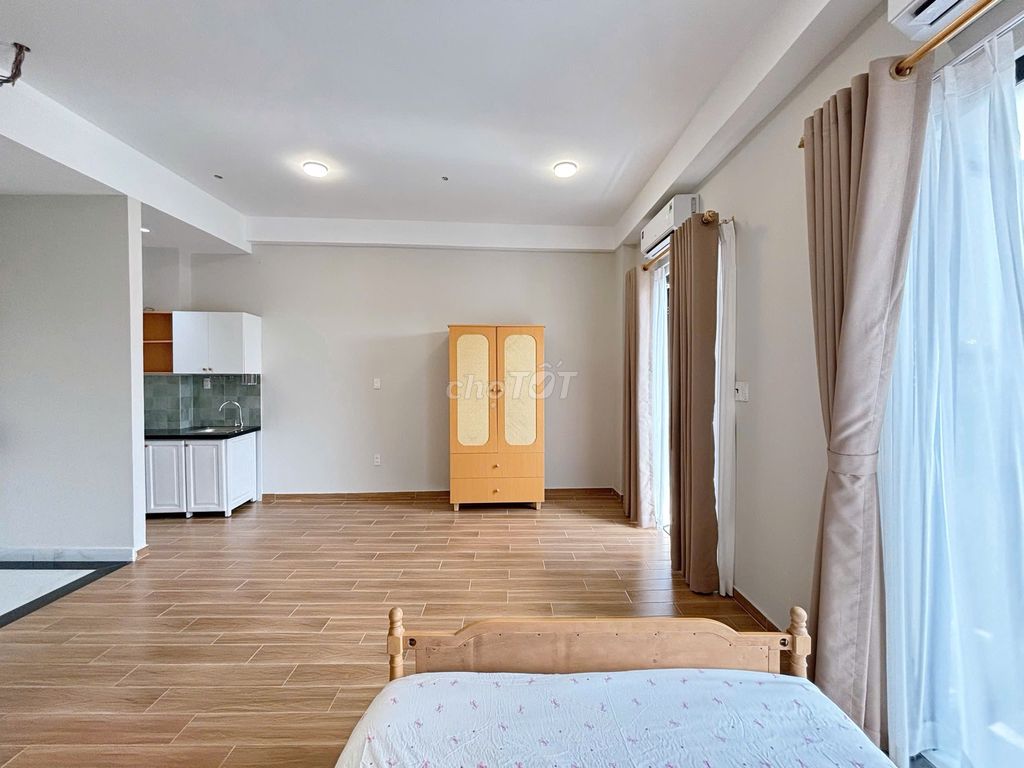 The new balcony room was built in the shower, the car was built into the house.