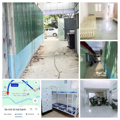 Women's dorms-- security, cleanliness-- at an instant intersection of Lê Văn Lương.