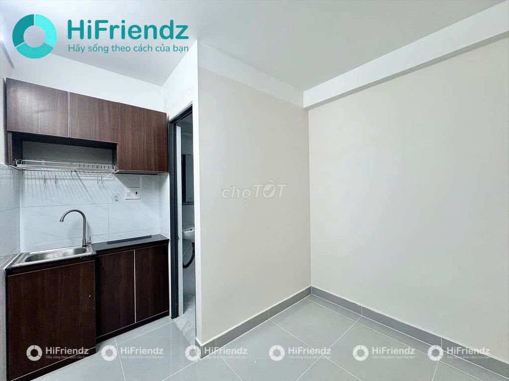 A new room with open windows in it.
