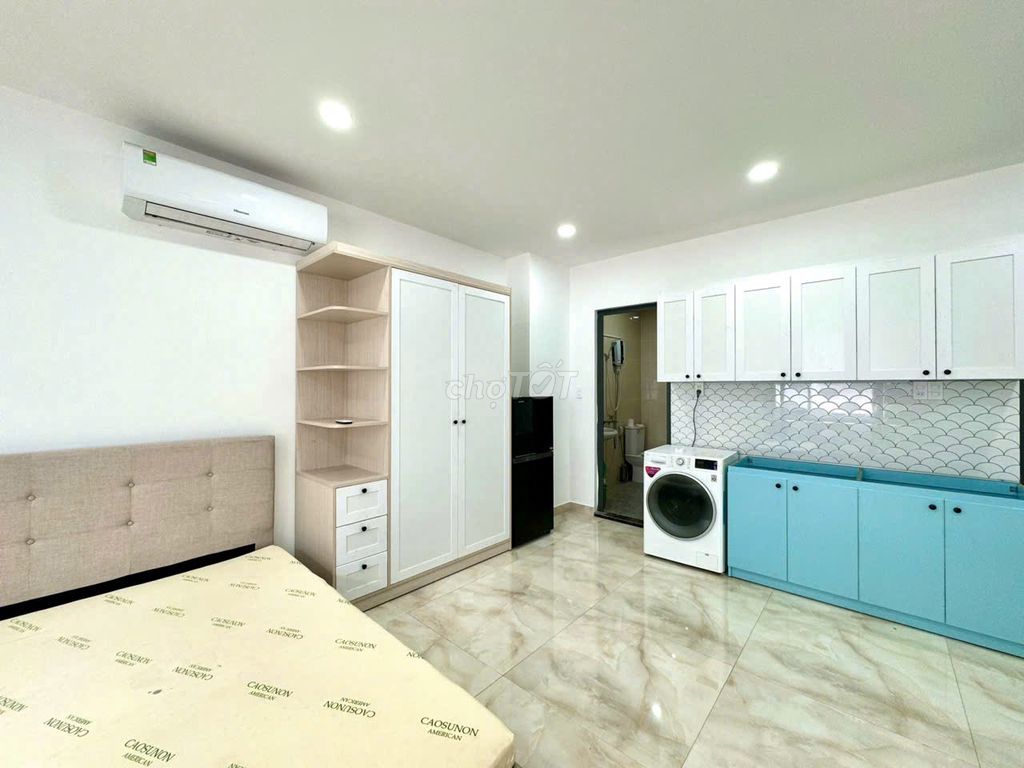 Rent Studio 1 bedroom 6 million8 Full nth large windows, Cityland elevator