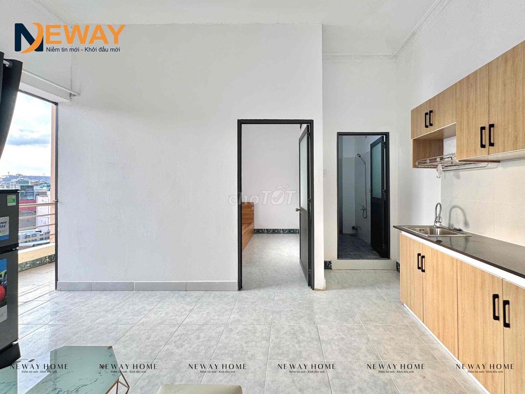 apartment 1 bedroom + balcony living room full furniture right now
