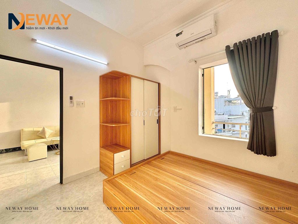 apartment 1 bedroom + balcony living room full furniture right now