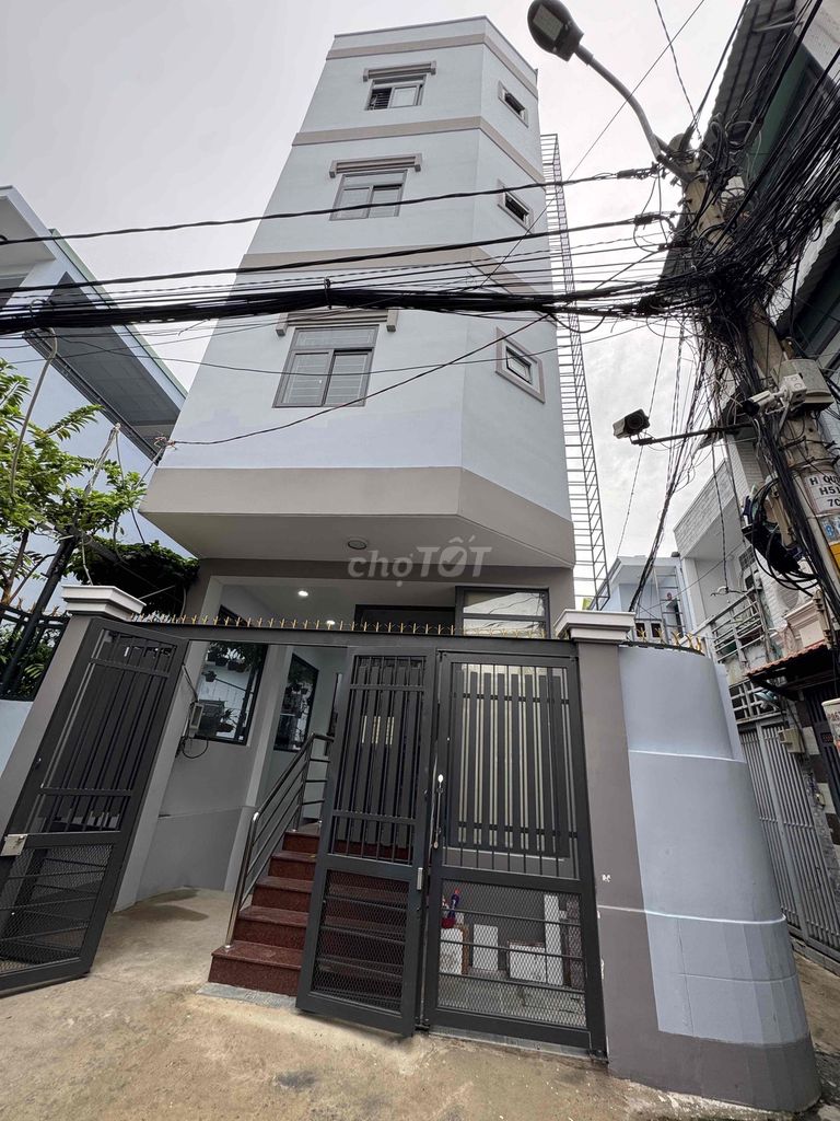 The new building is full of furniture near Gò Vấp Hospital. The price is 3 million and 5