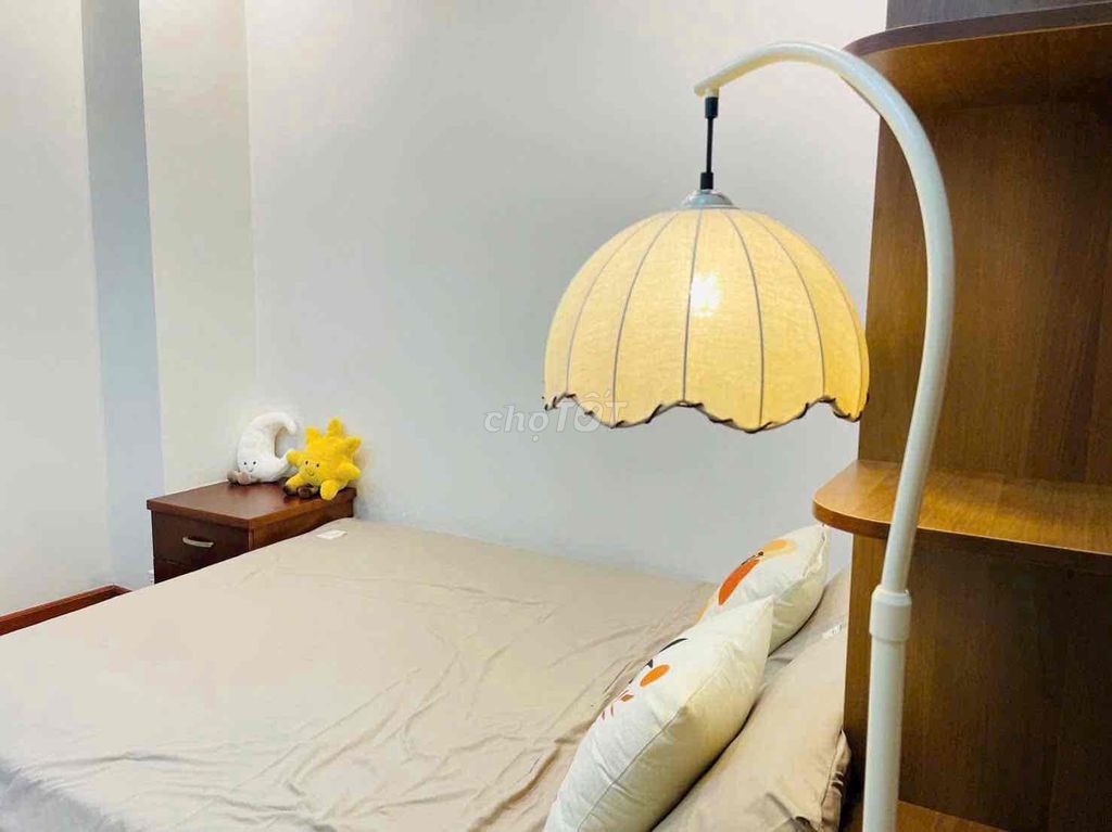 A kitchen room with a private washing machine - Full Woods-Tô Hiến Thành District 10