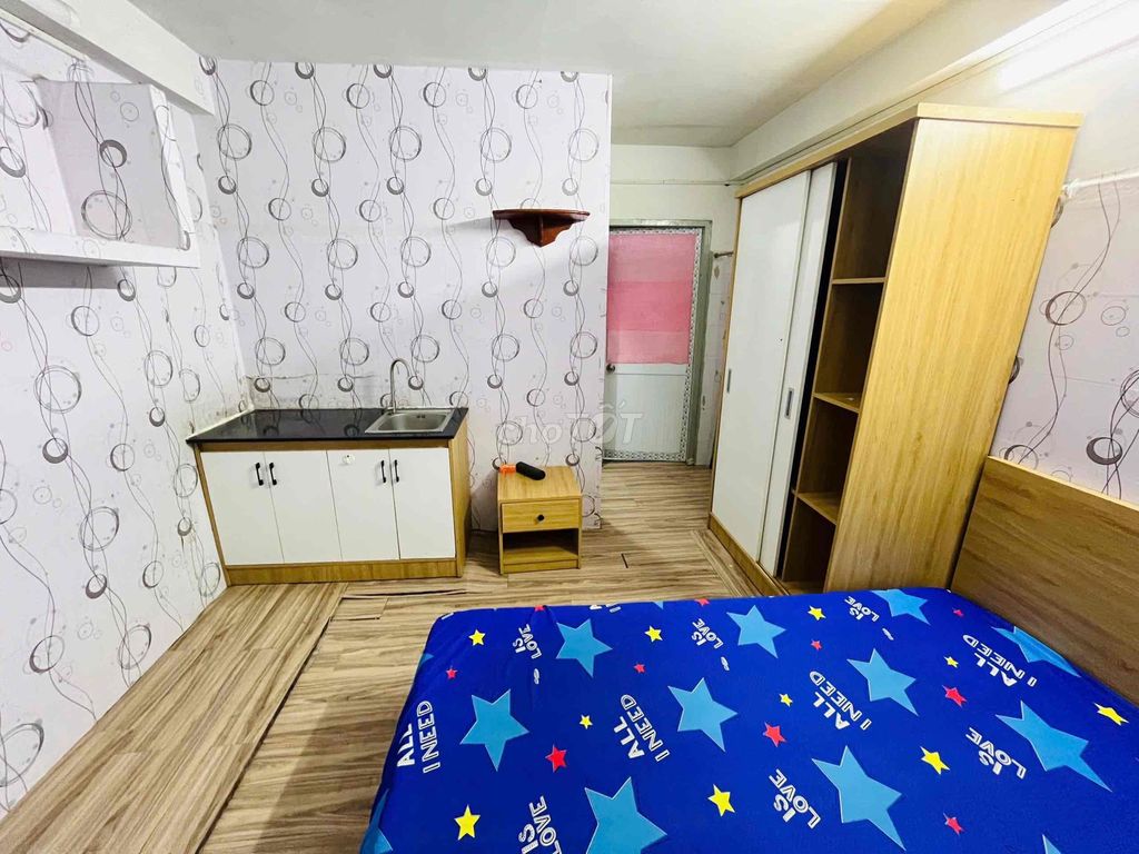 Rent the new room.