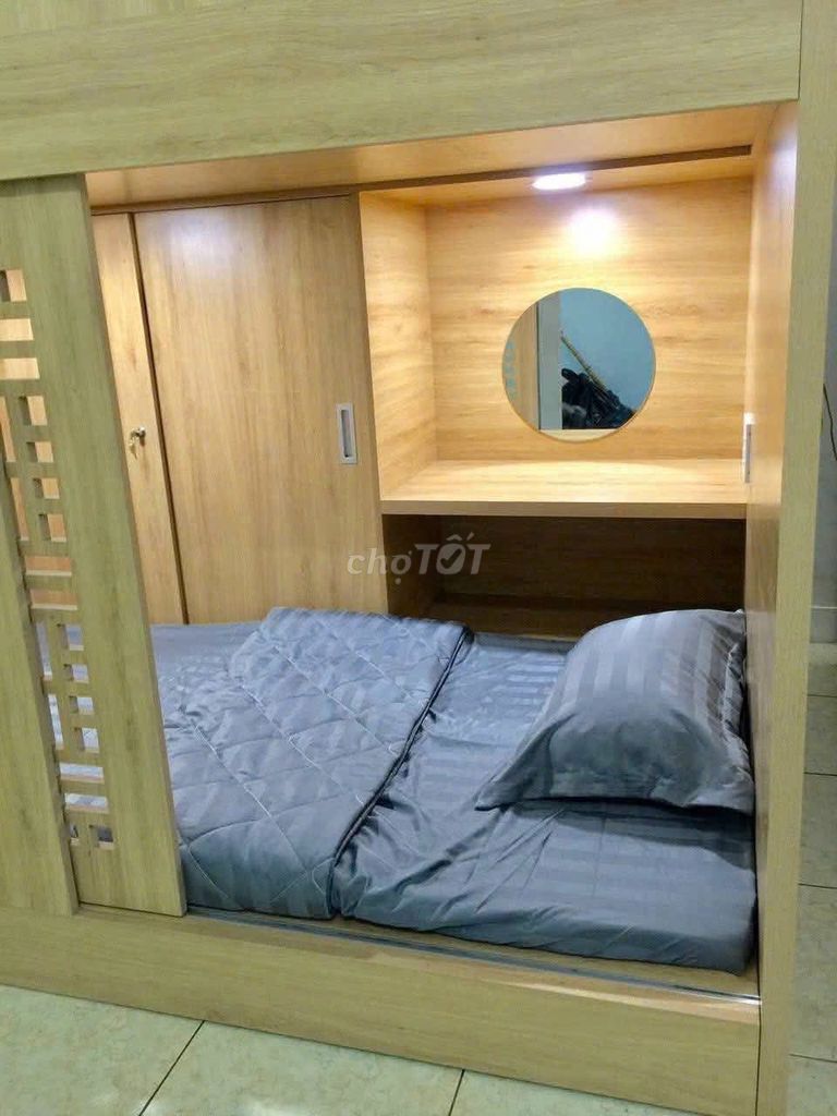 The Sleepbox system is full comfort, air conditioning 24/7, kitchen