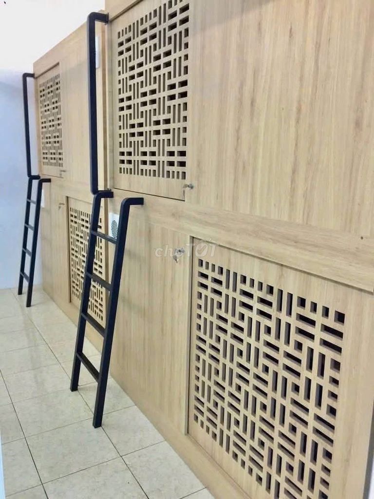 The Sleepbox system is full comfort, air conditioning 24/7, kitchen