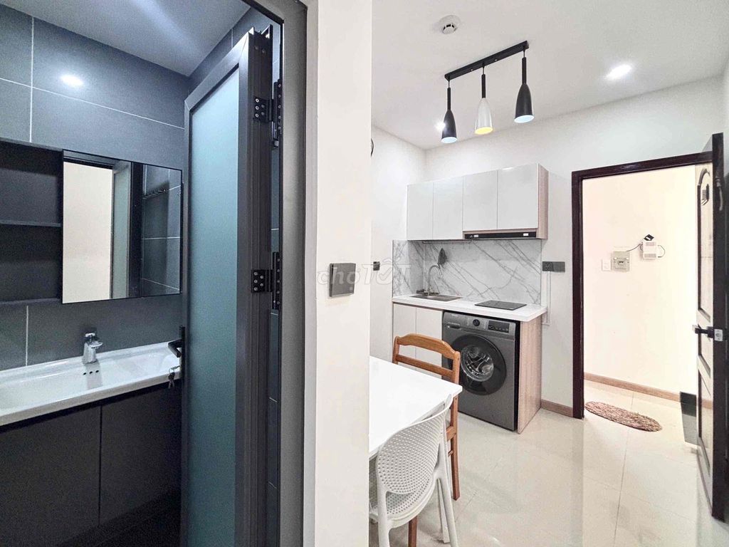 Pass a balcony bedroom.
