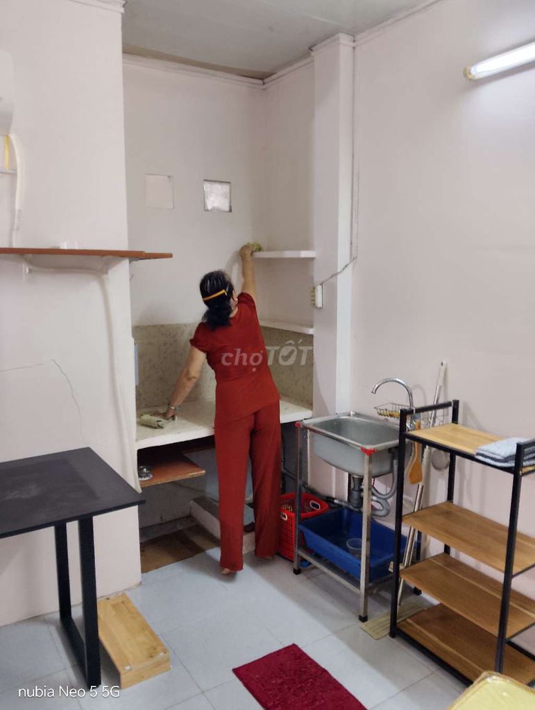 12 square meters in the motel, District 7