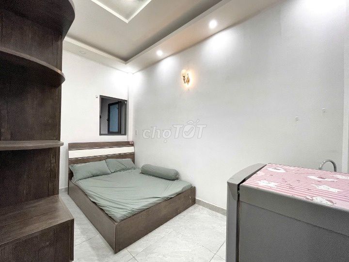 The elevator, enough Thoại Ngọc Hầu interiors.