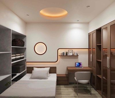 Two bedrooms, two balconys.