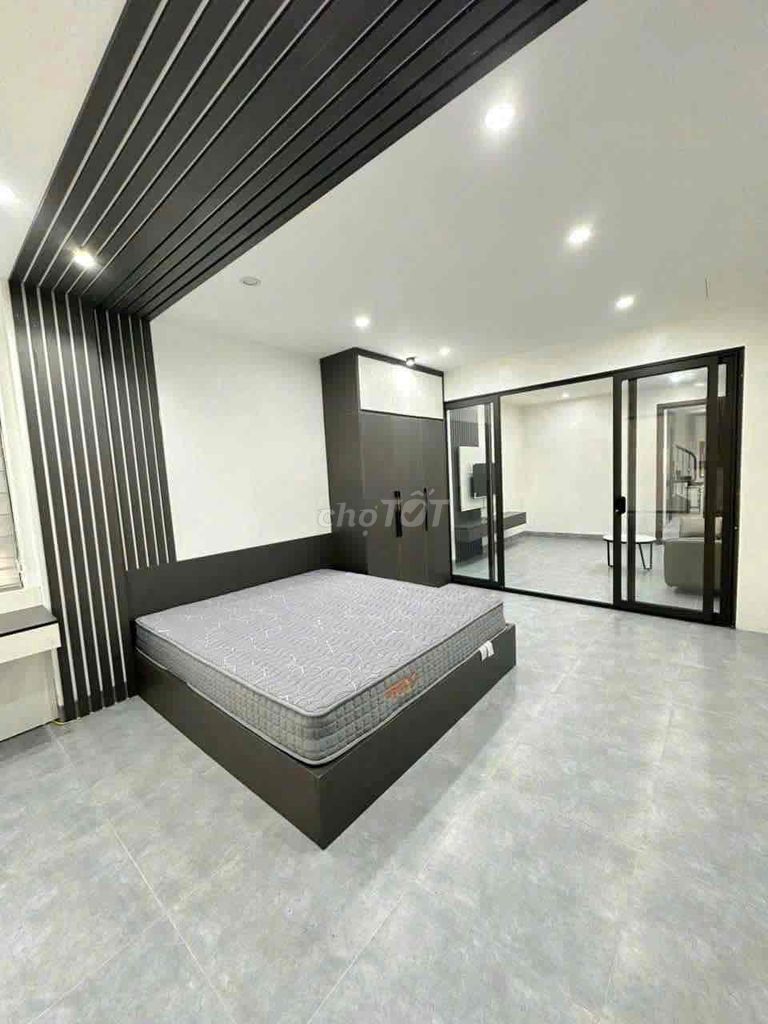 Room 40 m2_1 bedroom 1 living room, basic interior_1 Phan Đăng Lưu