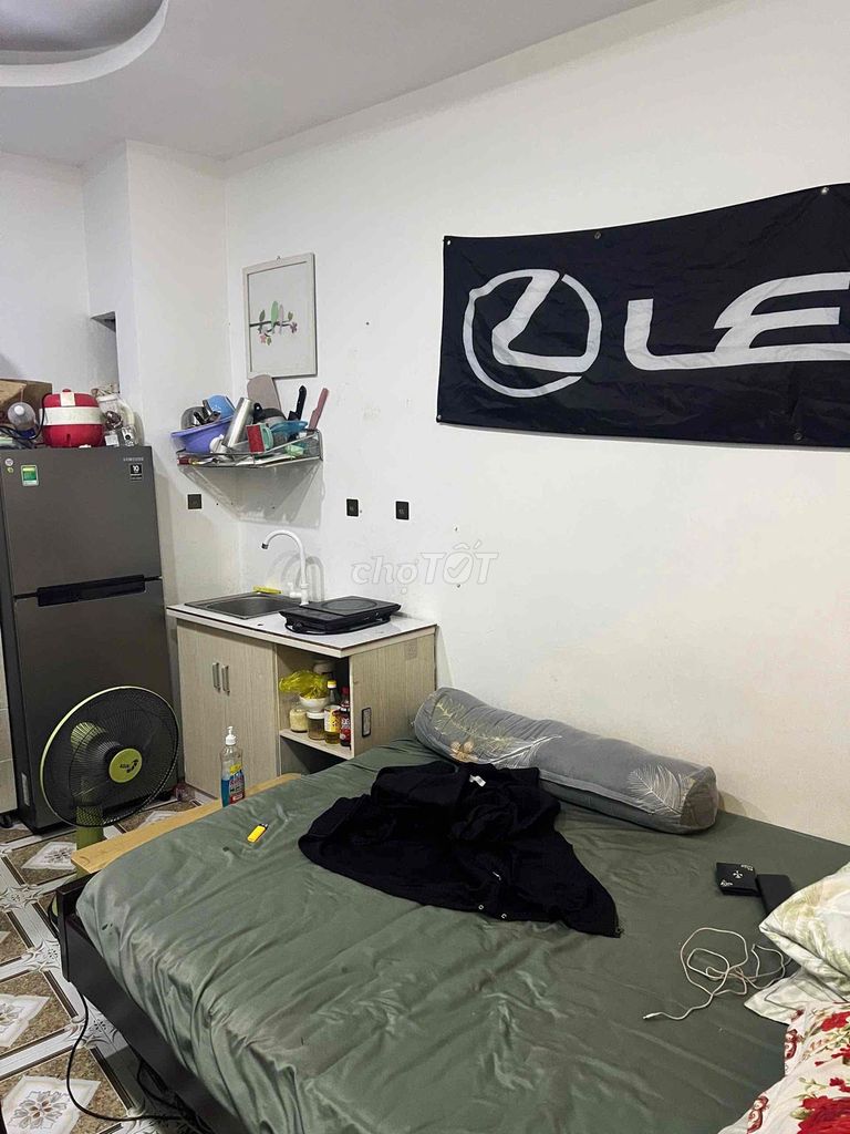 I need to run this room because I have a job back home.