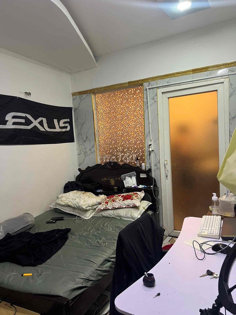 I need to run this room because I have a job back home.