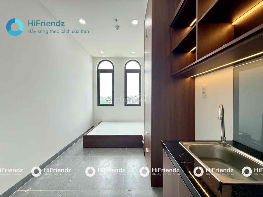 The studio - sky windows - Full interior is just Lê Văn Khương - beer factory