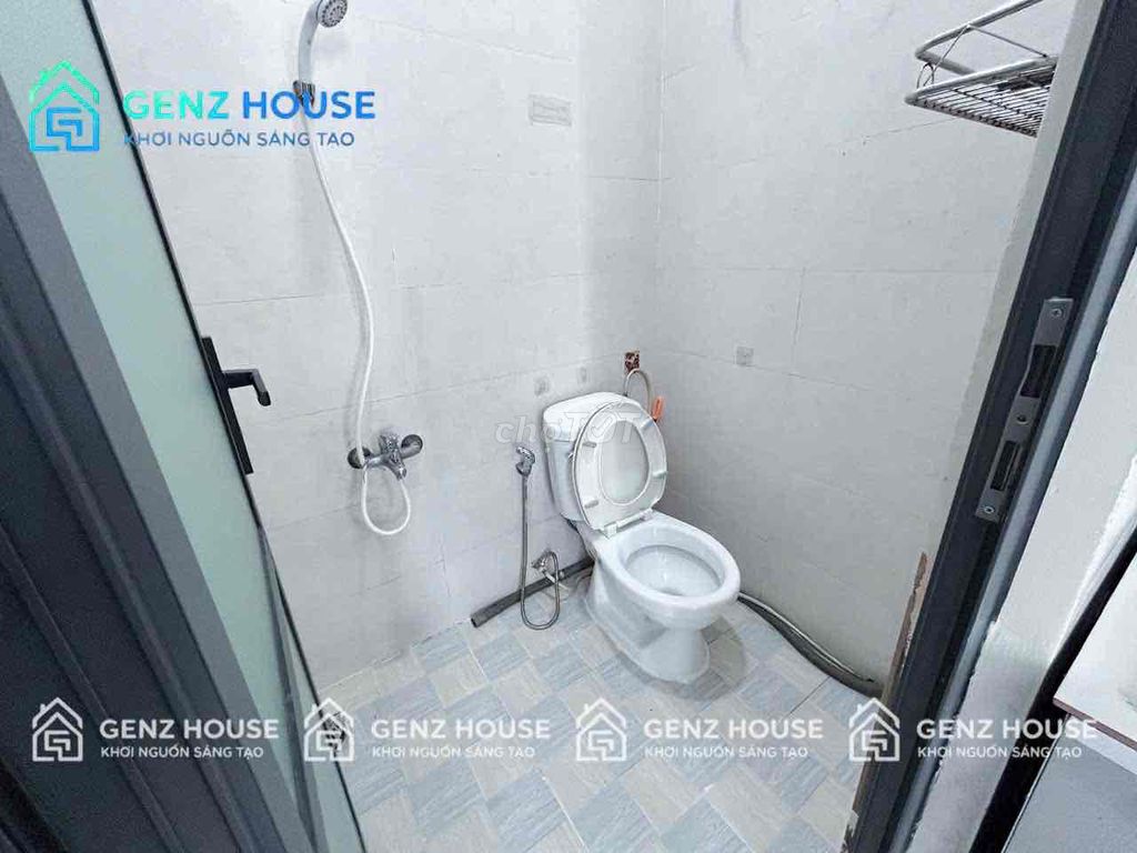 A room with a guard, a balcony, furniture with a new H.