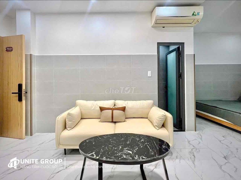 One bedroom with Sofa Da on his own private washing machine - cmt8 Shire 3 district 10