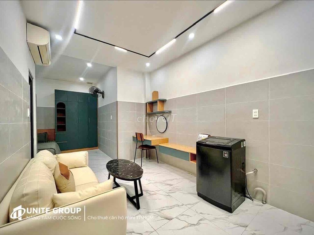 One bedroom with Sofa Da on his own private washing machine - cmt8 Shire 3 district 10