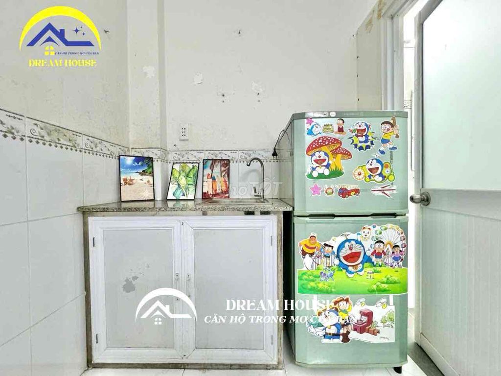 Full interior - Phan Huy Ích Street new room - with refrigerators available, Mother