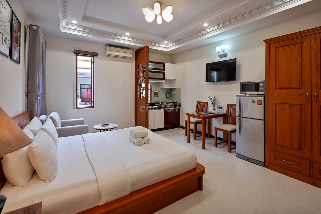 Rent a 30 M2-Cống Quỳnh-block apartment near the hospital.