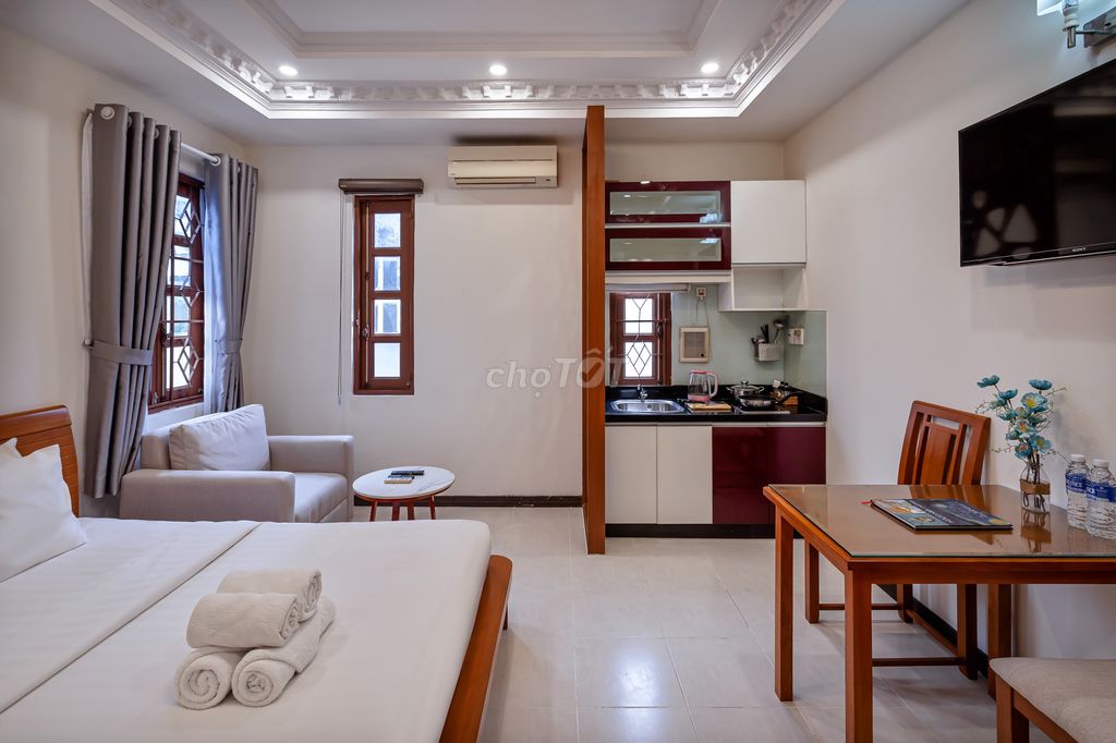 Rent a 30 M2-Cống Quỳnh-block apartment near the hospital.