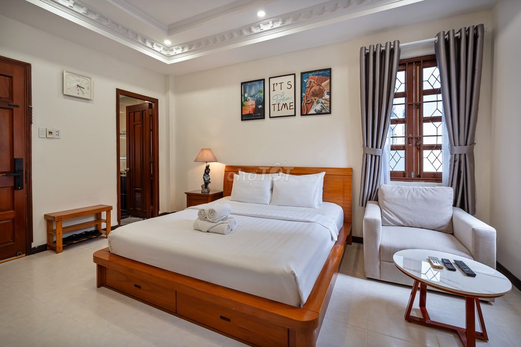 Rent a 30 M2-Cống Quỳnh-block apartment near the hospital.