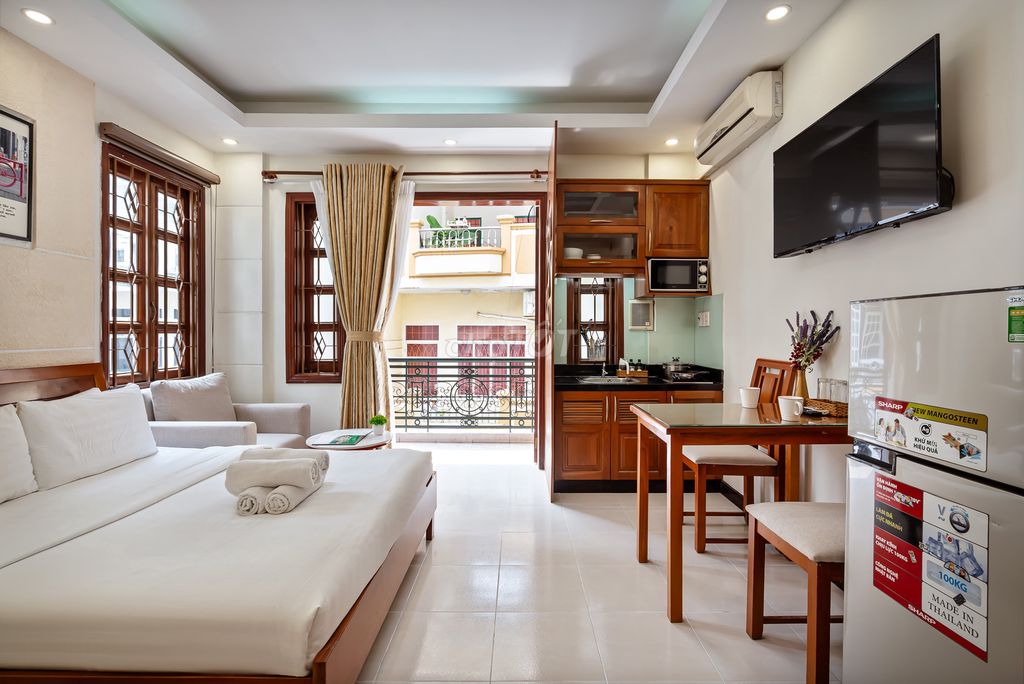 Rent the service apartment--Cống Quỳnh-b through 1