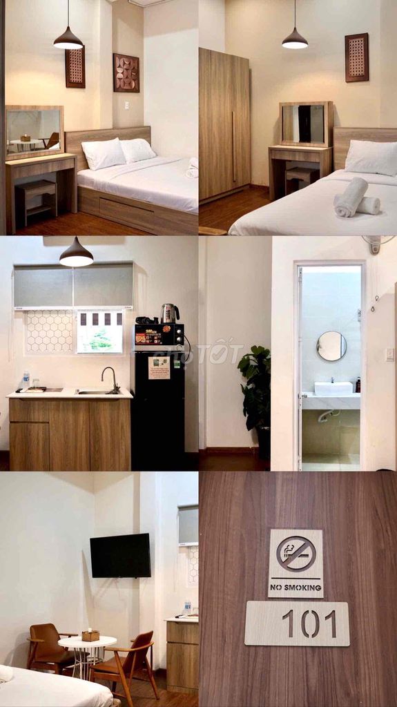 Rent a service apartment near the airport.