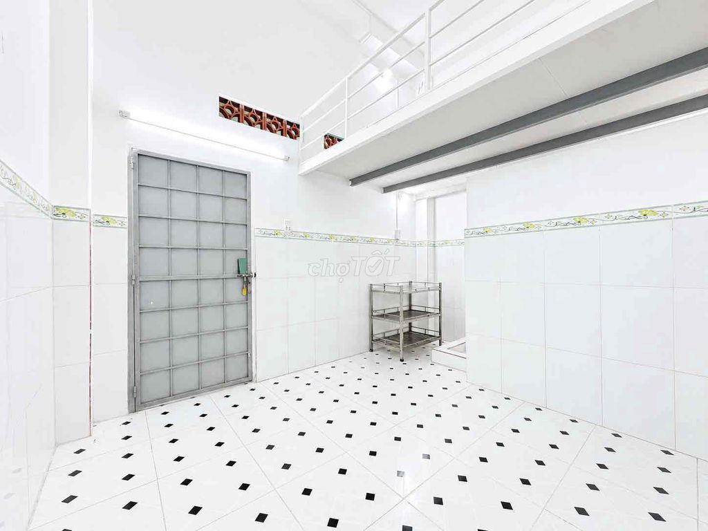 A generous, high-security hotel room